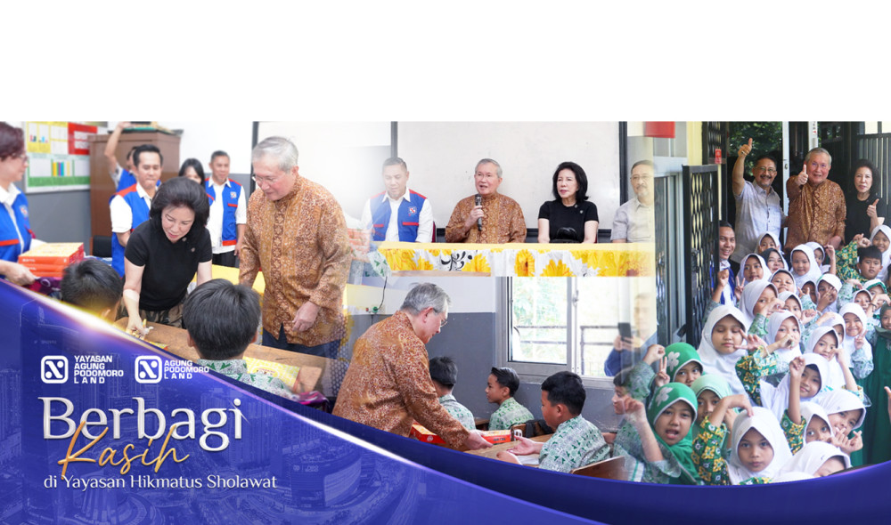 Agung Podomoro Berbagi Berkah ke Yayasan Hikmatus Sholawat, Bogor 1
