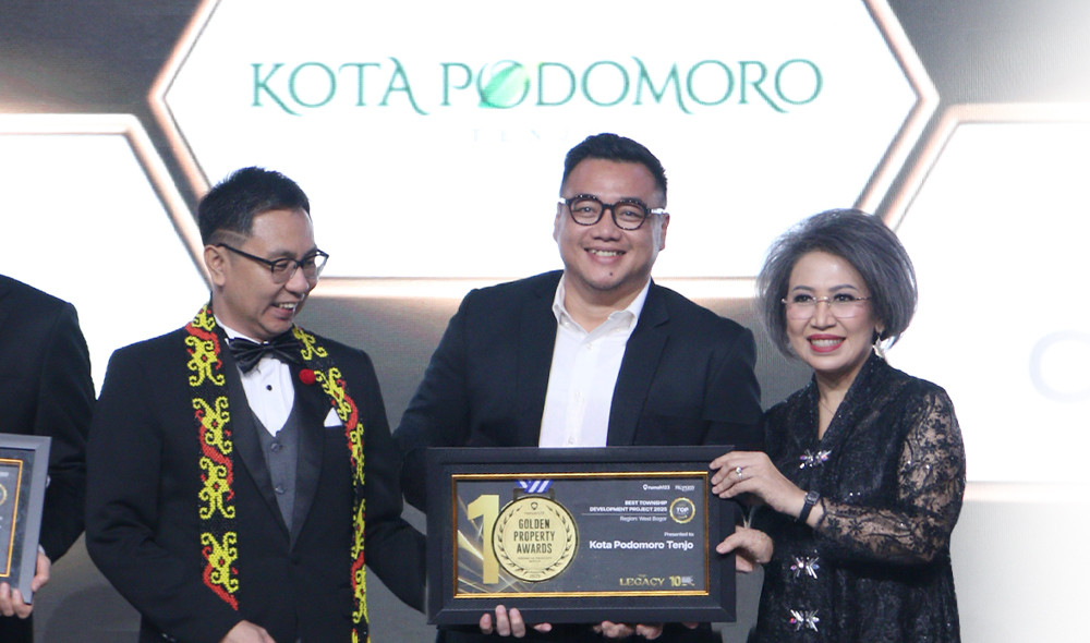 Kota Podomoro Tenjo Dinobatkan Sebagai Township Terbaik di Golden Property Award 2025 1