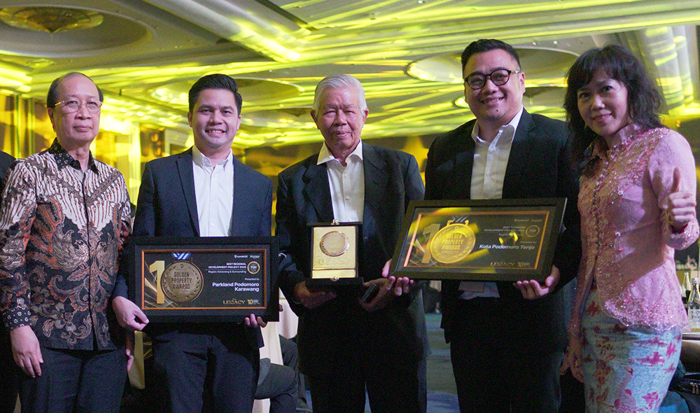 Kota Podomoro Tenjo Dinobatkan Sebagai Township Terbaik di Golden Property Award 2025 2