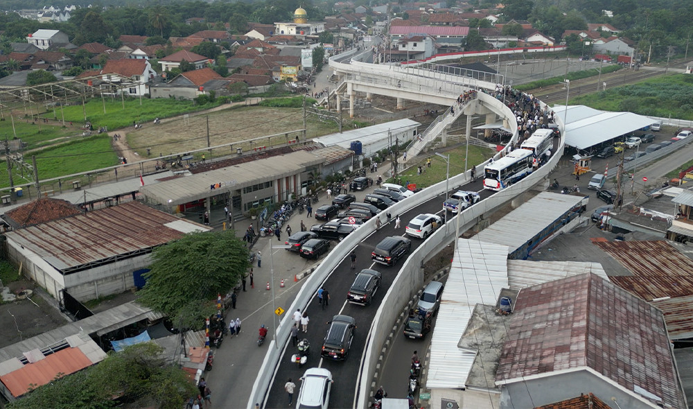 Agung Podomoro Resmikan Flyover dan JPO, Perkuat Infrastruktur dan Akses Publik di Tenjo 3