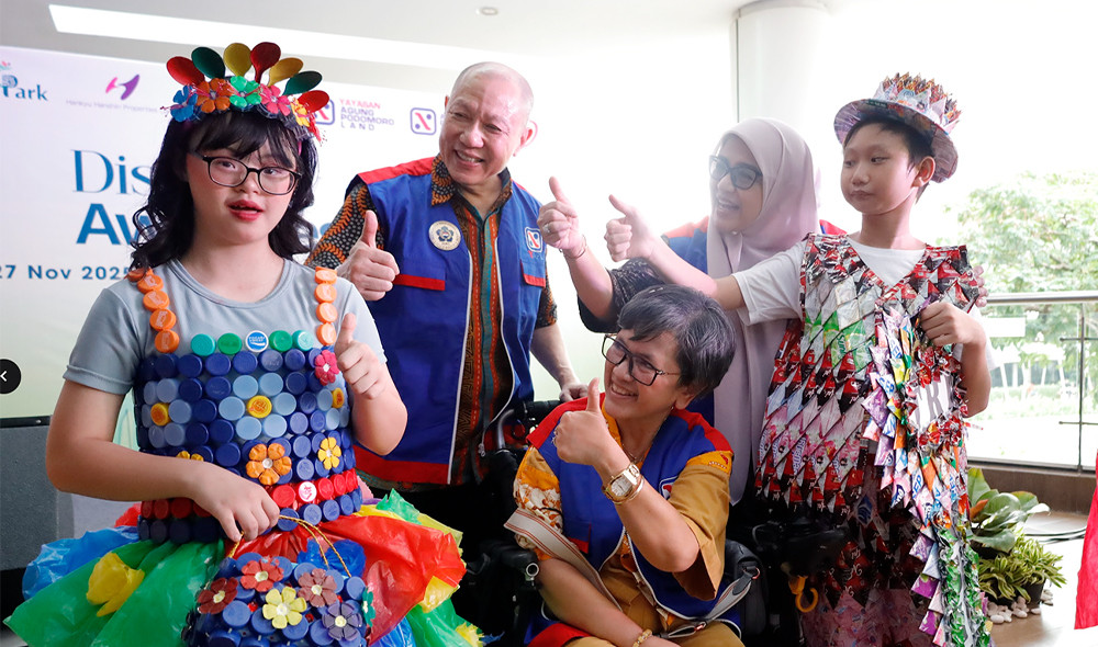 Ratusan Anak Disabilitas Ramaikan Disability Awareness 2025 Yayasan Agung Podomoro Land di Central Park Mall 1