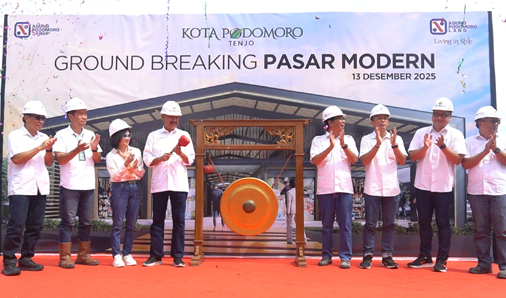Agung Podomoro Bangun Pasar Modern di Kota Podomoro Tenjo! Perkuat Ekosistem Kota Mandiri & UMKM Lokal 1